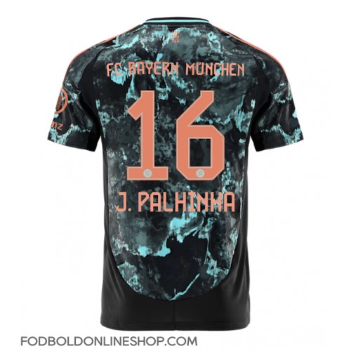 Bayern Munich Joao Palhinha #16 Udebanetrøje 2024-25 Kortærmet